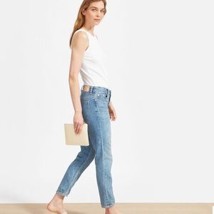 Everlane Lightweight Relaxed High Rise Blue Jeans